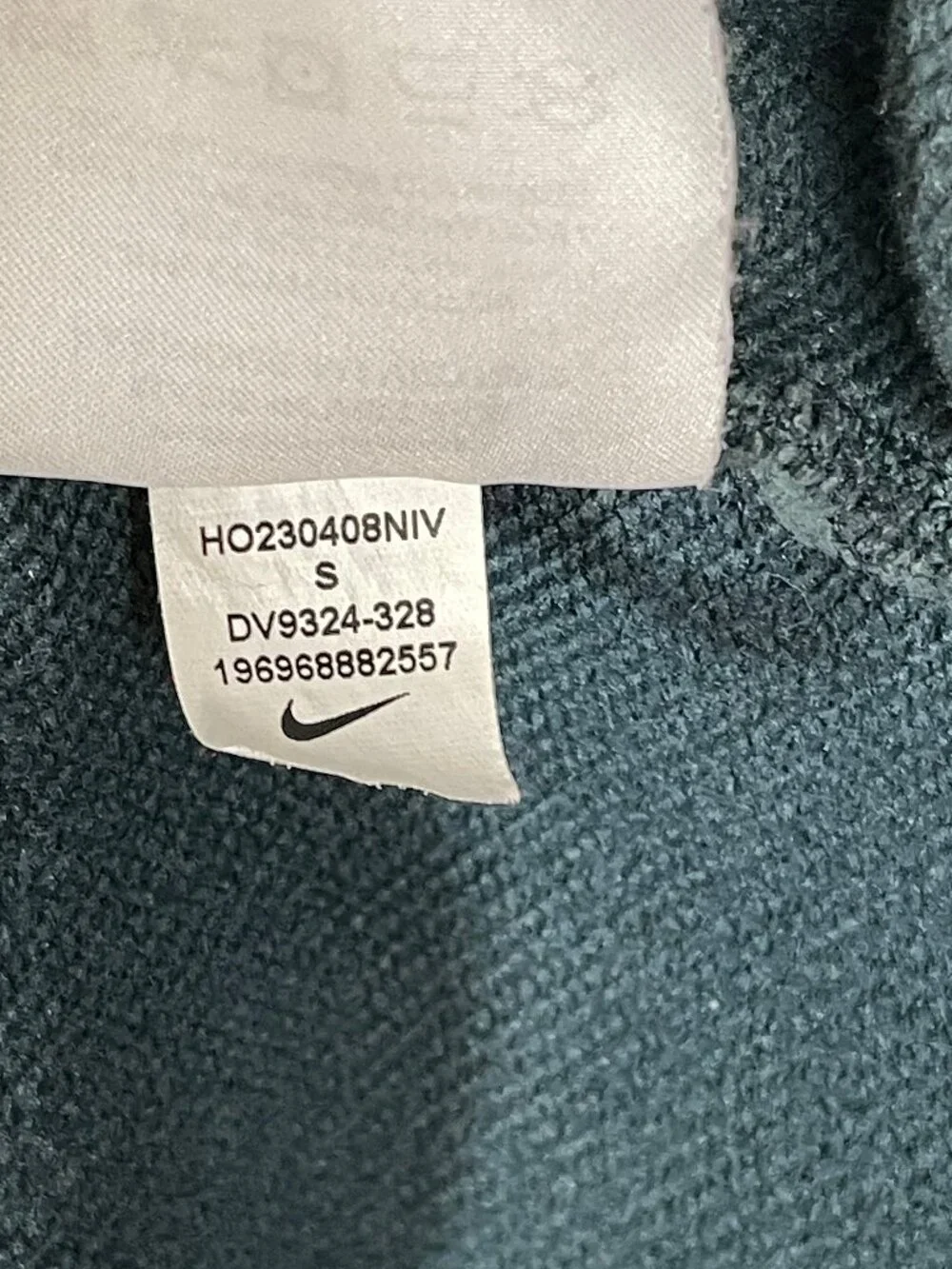 Nike Men's Dri-FIT Magic Hour Trail Running Hoodie Size Small Teal DV9324